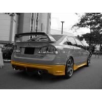 Накладки порогов "MUGEN RR TYPE R style" (Honda Civic VIII FD1/FD2 2005–2012)