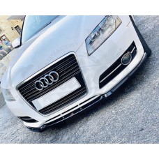 Передний сплиттер "MAXTON" (Audi A3 8P 2008–2013)