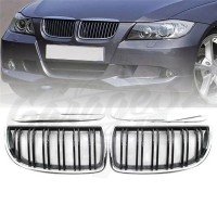 Решетки радиатора "Chrome F-Style" (BMW 3 Series E90 dorest.)