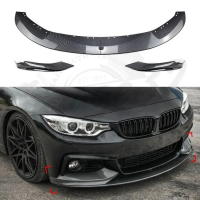 Сплиттер переднего бампера vol.2 "M Tech" (BMW 4 Series F32 / F33 / F36 2014–2020)