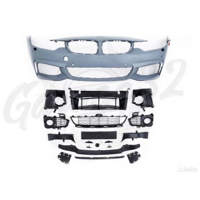 Передний бампер "M Tech" (BMW 4 Series F32 / F33 / F36 2014–2020)