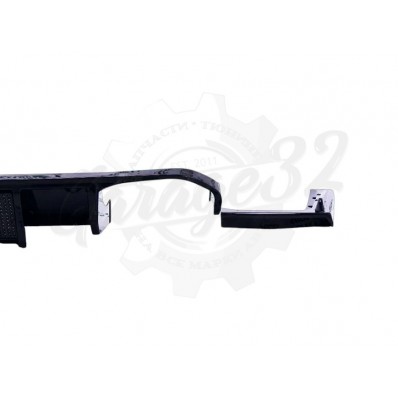 Диффузор "M4" c стоп сигналоv - LED vol.2 (BMW 4-series F32/F33/F36 2013 - 2021)