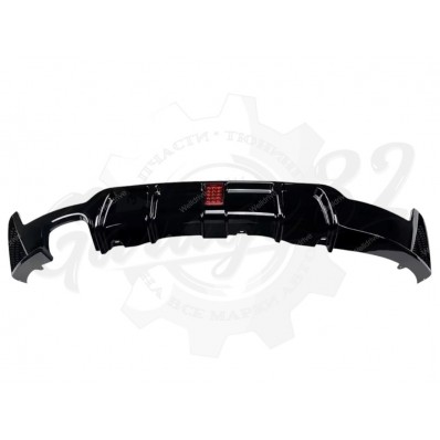 Диффузор "M4" c стоп сигналоv - LED vol.3 (BMW 4-series F32/F33/F36 2013 - 2021)