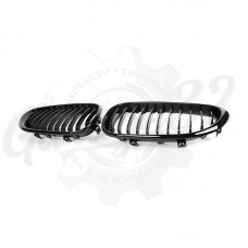 Решётки радиатора "Black Glass" (BMW E60)