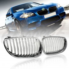 Решётки радиатора "Crome" (BMW E60)
