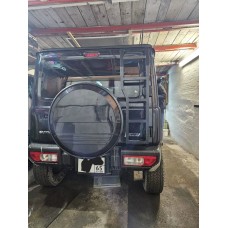 Лестница на заднюю дверь "Black Line" (Suzuki Jimny JB64/JB74)
