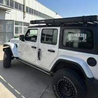 Боковой алюминиевый тент 2.5×3 м. "Black Line" (Jeep Wrangler)