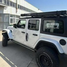 Боковой алюминиевый тент 2.5×3 м. "Black Line" (Jeep Wrangler)