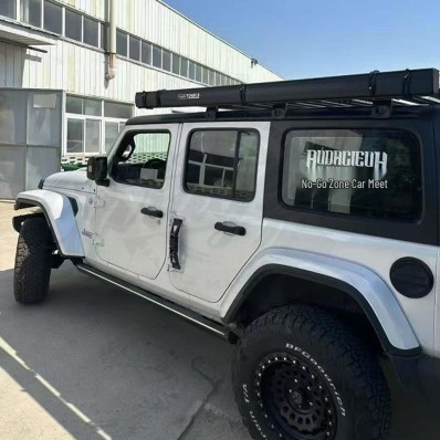 Боковой алюминиевый тент 2.5×3 м. "Black Line" (Jeep Wrangler)
