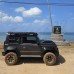 Боковой алюминиевый тент 2.5×3 м. "Black Line" (Jeep Wrangler)