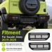 Защитные накладки на задние ПТФ vol.1 "Black Line" (Suzuki Jimny 2019–2025) Защитные накладки на задние ПТФ vol.1 "Black Line" (Suzuki Jimny 2019–2025)