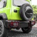 Защитные накладки на задние ПТФ vol.2 "Black Line" (Suzuki Jimny 2019–2025)