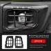 Защитные накладки на передние фары vol.1 "Black Line" (Suzuki Jimny 2019–2025)