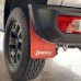 Брызговики vol.2 "Red Line" (Suzuki Jimny JB64 / JB74 / JC74)