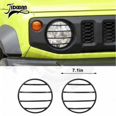 Защитные накладки на передние фары vol.3 "Black Line" (Suzuki Jimny 2019–2025)