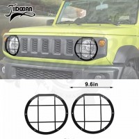 Защитные накладки на передние фары vol.6 "Black Line" (Suzuki Jimny 2019–2025)