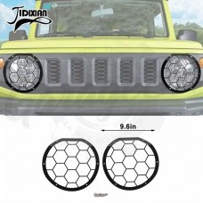 Защитные накладки на передние фары vol.7 "Black Line" (Suzuki Jimny 2019–2025)