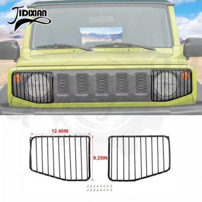 Защитные накладки на передние фары vol.9 "Black Line" (Suzuki Jimny 2019–2025) Защитные накладки на передние фары vol.9 "Black Line" (Suzuki Jimny 2019–2025)