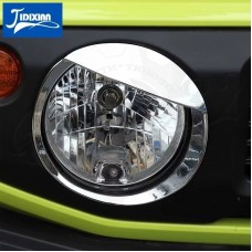 Накладки на передние фары "Chrome Line" (Suzuki Jimny 2019–2026)