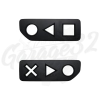 Защитные накладки на задние ПТФ vol.4 "Black Line" (Suzuki Jimny 2019–2025)
