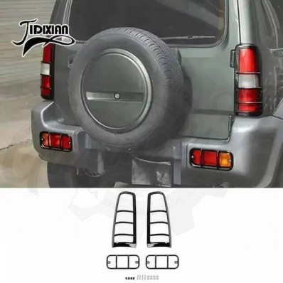 Защитные накладки на задние фонари и ПТФ vol.2 "Black Line" (Suzuki Jimny JB64 / JB74) Защитные накладки на задние фонари и ПТФ vol.2 "Black Line" (Suzuki Jimny JB64 / JB74)