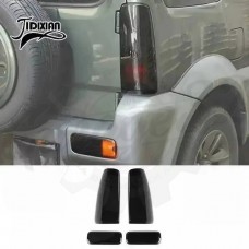 Защитные накладки на задние фонари и ПТФ vol.3 "Black Line" (Suzuki Jimny JB64 / JB74)