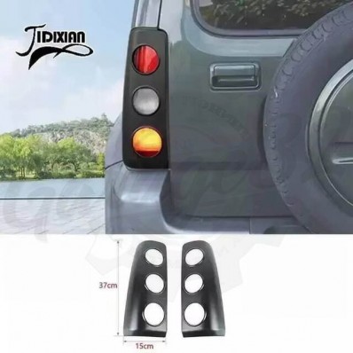 Защитные накладки на задние фонари vol.1 "Black Line" (Suzuki Jimny 2019–2025) Защитные накладки на задние фонари vol.1 "Black Line" (Suzuki Jimny 2019–2025)