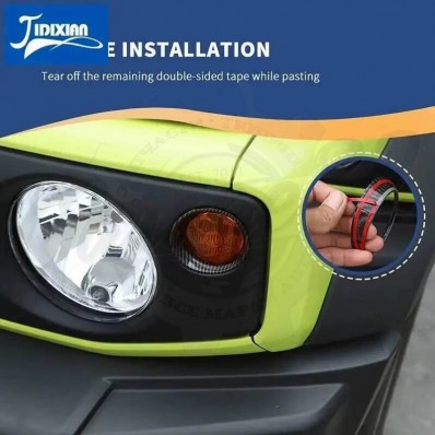 Защитная накладка на передний указатель поворота "Carbon Line" (Suzuki Jimny 2019–2026) Защитная накладка на передний указатель поворота "Carbon Line" (Suzuki Jimny 2019–2026)