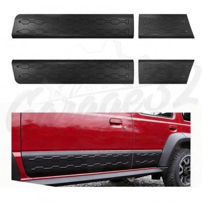 Молдинги на дверей vol.3 "Black Line" (Suzuki Jimny Nomad JC74W) Молдинги на дверей vol.3 "Black Line" (Suzuki Jimny Nomad JC74W)