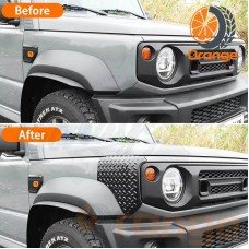 Защитные накладки на углы передних крыльев vol.2 "Black Line" (Suzuki Jimny JB64/74)