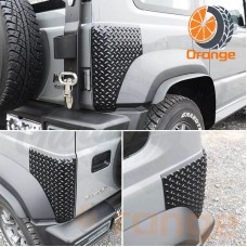 Защитные накладки на углы задних крыльев vol.2 "Black Line" (Suzuki Jimny JB64/74)