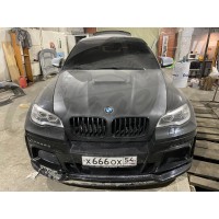 Облицовки зеркал "F style" (BMW E71)