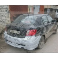 Бампер задний (Kia Rio 2) седан