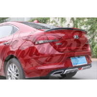 Лип спойлер (Hyundai Solaris 2) vol. 2