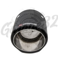 Карбоновая насадка "Akrapovic Style" 90мм vol. 1