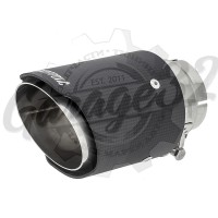 Карбоновая насадка "Akrapovic Style" 90мм vol. 1