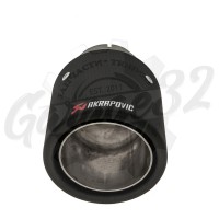 Карбоновая насадка "Akrapovic Style" 90мм vol. 2