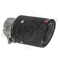Карбоновая насадка "Akrapovic Style" 90мм vol. 2