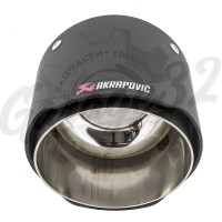 Карбоновая насадка "Akrapovic Style" 115 мм vol. 1