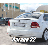 Лип спойлер "REDLINE" (Volkswagen Polo sedan)