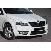 Вставки переднего бампера "RS style" (Skoda Octavia III)