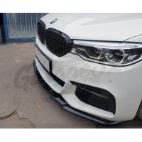 Сплиттер переднего бампера "BMW G30"