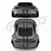 Накладка крыши "V1" (FORD MUSTANG VI S550 ДОРЕСТ 2015-2017)