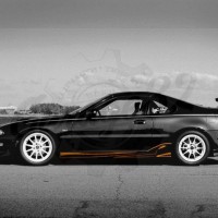 Накладки порогов "K'S SPEED" (HONDA PRELUDE IV)