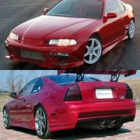 Накладки порогов "K'S SPEED" (HONDA PRELUDE IV)