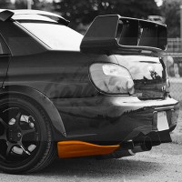 Сплиттеры заднего бампера "LKIT" (SUBARU FORESTER SF5/SF9 )