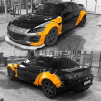 Расширения крыльев "LKIT" (MAZDA RX-8)