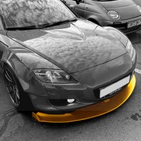 Сплиттер переднего бампера "LKIT" (MAZDA RX-8)