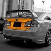 Крышка багажника "LKIT"HONDA CIVIC