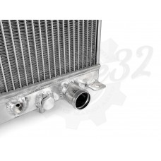 Алюминиевый радиатор 40мм "Silver Line" (Mitsubishi Delica Space Gear 4M40 1997–1999)